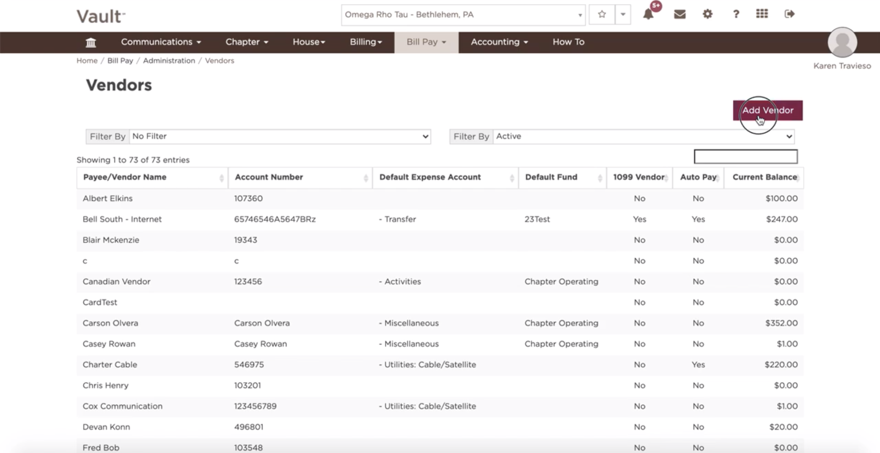 How to add a vendor? – Vault